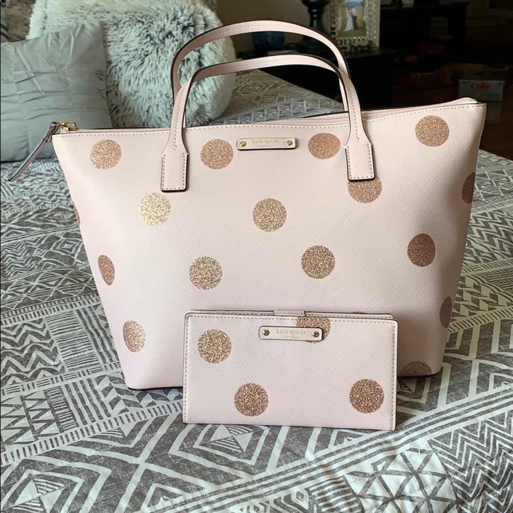 Kate Spade Purse with matching wallet